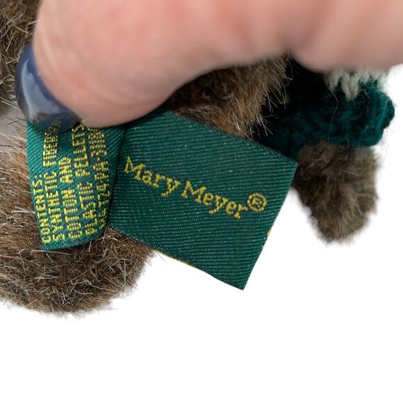 Vintage Green Mountain Teddy Bear Plush Mary Meyer Mansfield Jointed Nursery - Picture 5 of 10